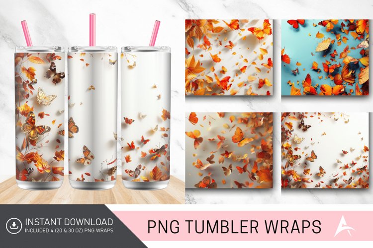 Fall Tumbler Wrap Image 22