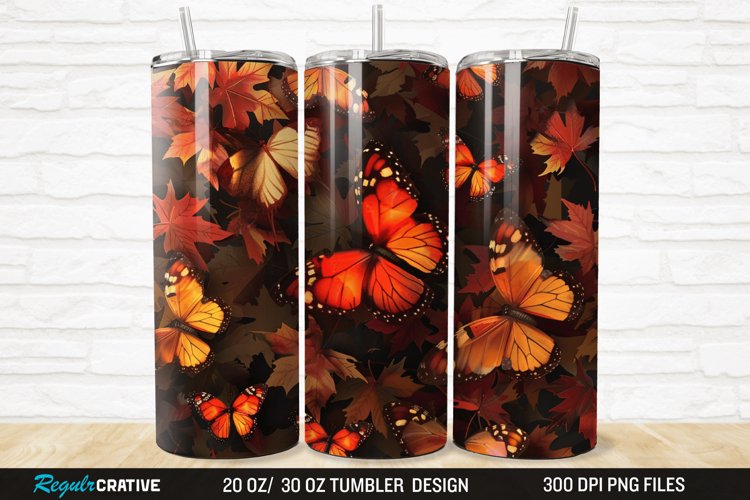 Fall Tumbler Wrap Image 13