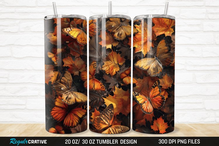 Fall Tumbler Wrap