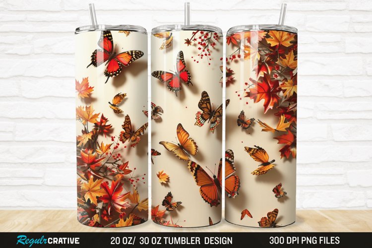 Fall Tumbler Wrap Image 6