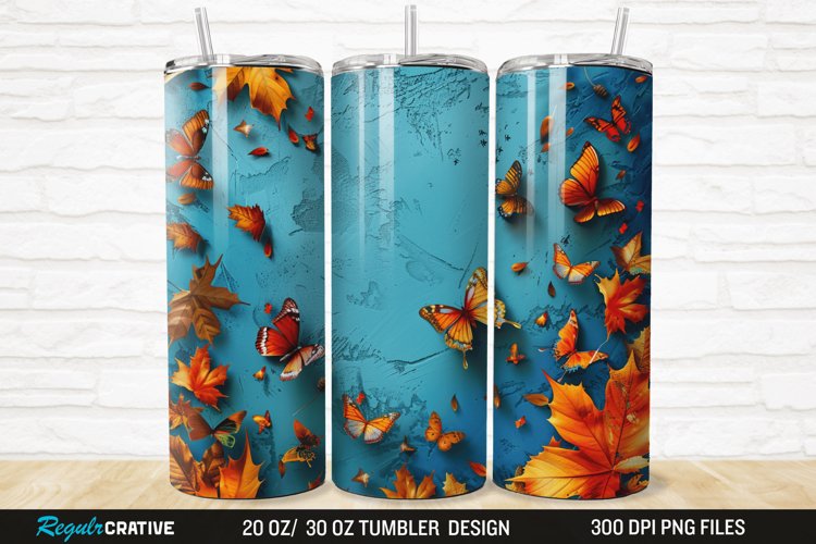 Fall Tumbler Wrap Image 21