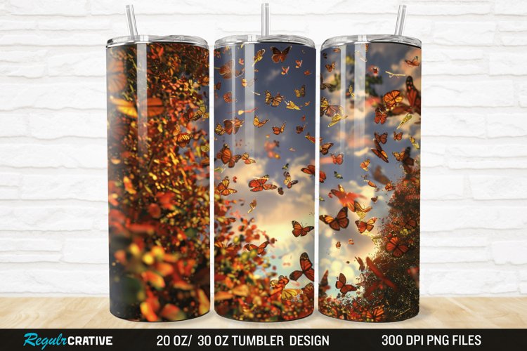 Fall Tumbler Wrap Image 16