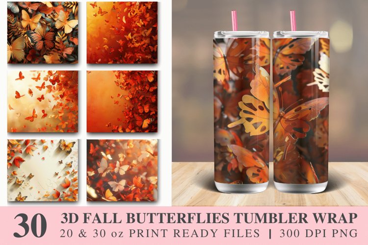 Fall Tumbler Wrap Image 21