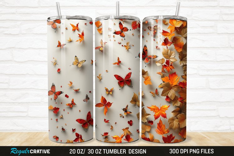 Fall Tumbler Wrap Image 15
