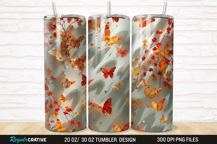Fall Tumbler Wrap