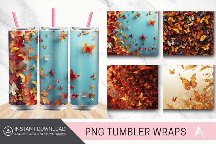 Fall Tumbler Wrap Image 17