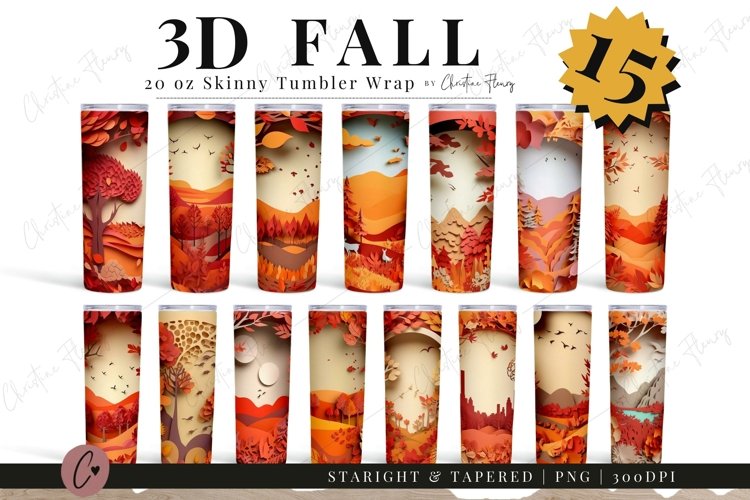 Sublimation Tumbler Wraps Image 15