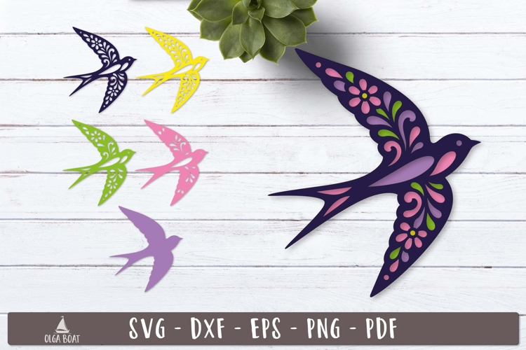 Layered Flower Svg Image 14
