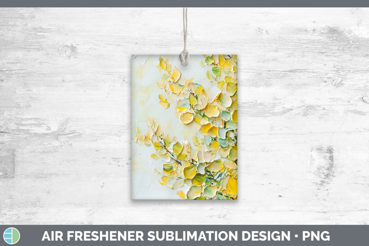 Gorgeous3D Flowers Air Freshener design.