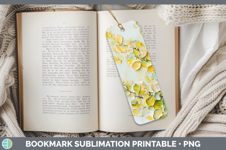 Gorgeous3D Flowers Bookmark design.