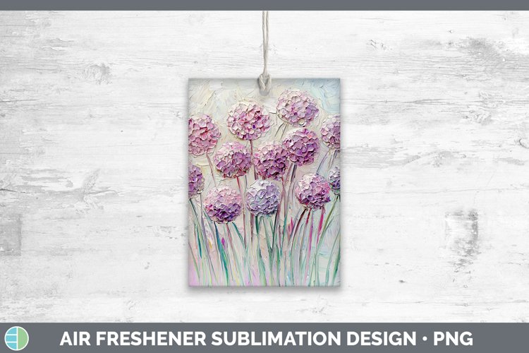 Gorgeous3D Flowers Air Freshener design.