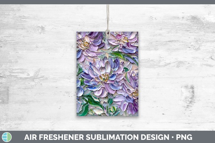 Gorgeous3D Flowers Air Freshener design.
