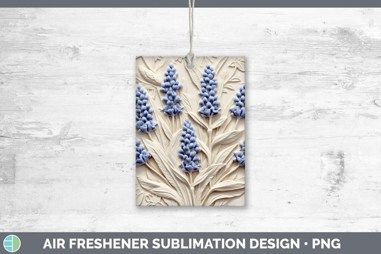 Gorgeous3D Flowers Air Freshener design.