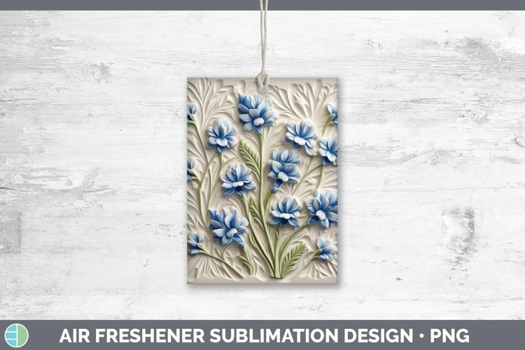 Gorgeous3D Flowers Air Freshener design.