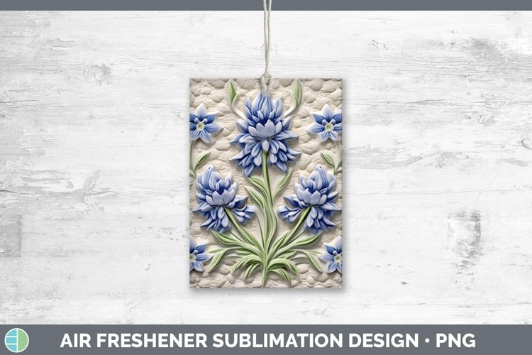 Gorgeous3D Flowers Air Freshener design.