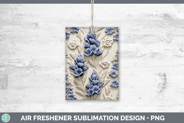 Gorgeous3D Flowers Air Freshener design.