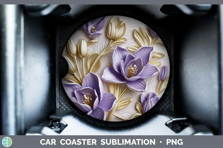 Car Coaster Sublimation Designs Image 7