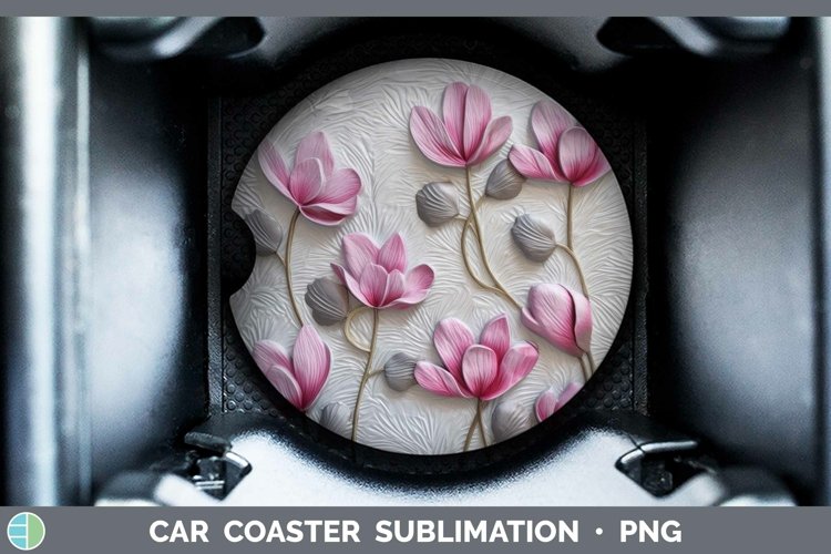 Car Coaster Sublimation Designs