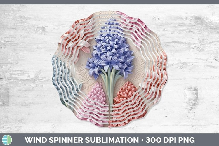 Gorgeous3D Flowers Wind Spinner design.