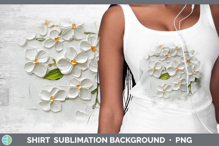 Gorgeous3D Flowers Shirt design.