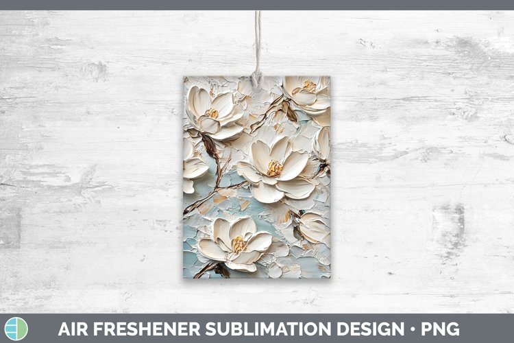 Gorgeous3D Flowers Air Freshener design.