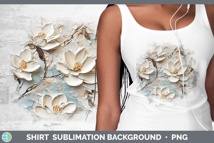 Gorgeous3D Flowers Shirt design.