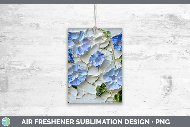 Gorgeous3D Flowers Air Freshener design.