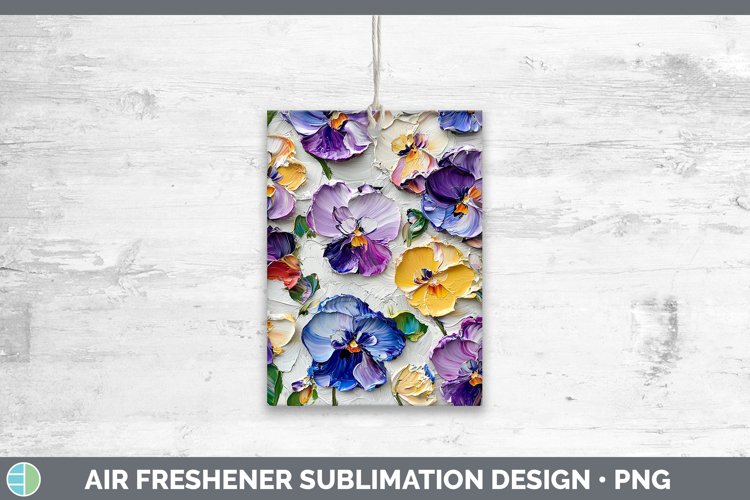 Gorgeous3D Flowers Air Freshener design.