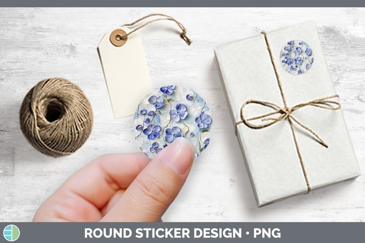 Gorgeous3D Flowers Stickers design.