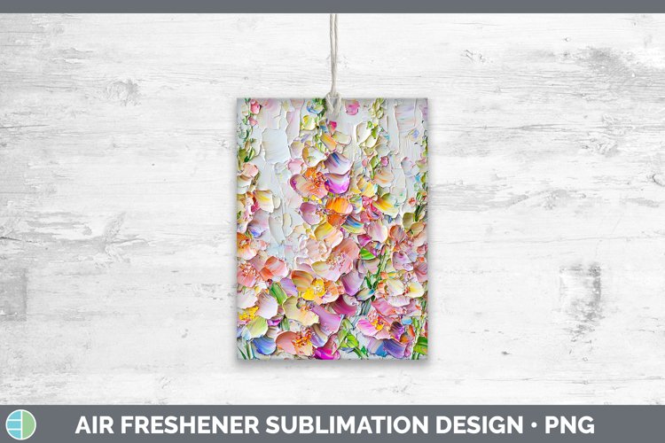 Gorgeous3D Flowers Air Freshener design.