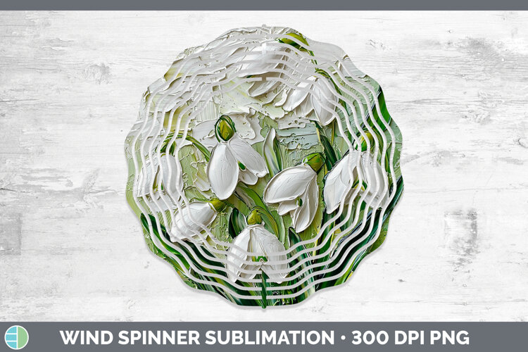 Gorgeous3D Flowers Wind Spinner design.