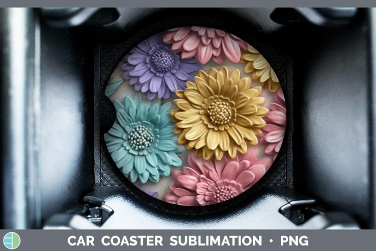 Car Coaster Sublimation Designs Image 15