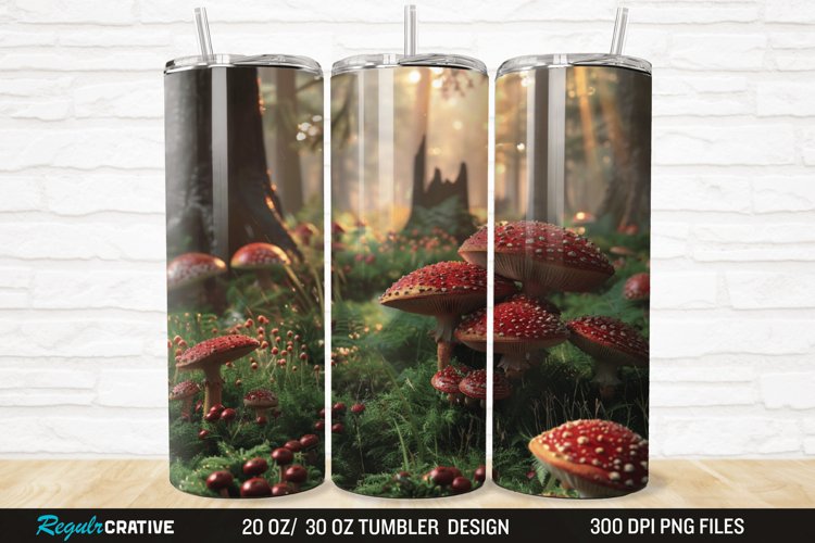 Mushrooms Clipart Image 4