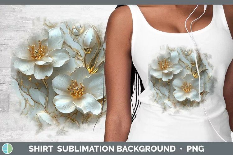 3D Freesia Shirt Sublimation Sublimation Background Designs