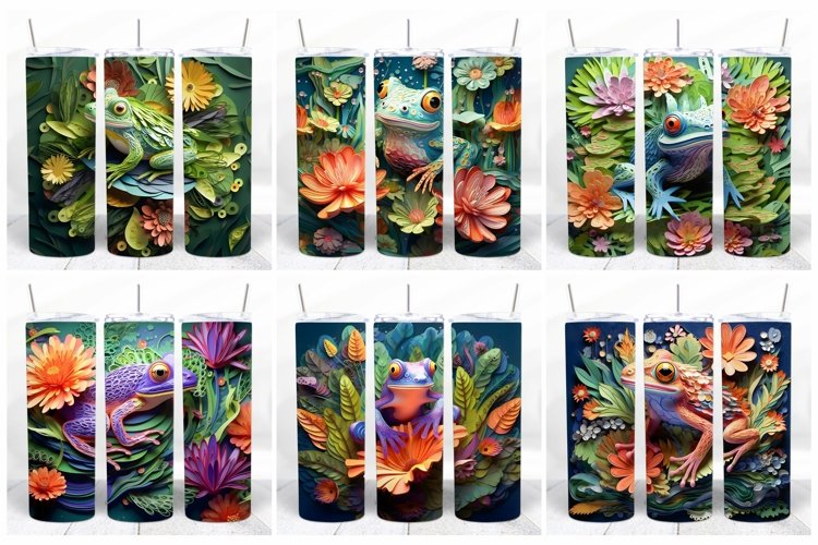 Skinny Tumbler Sublimation Designs Image 19