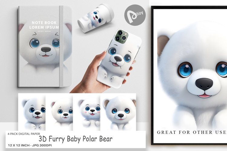 Polar Bear Clipart Image 23
