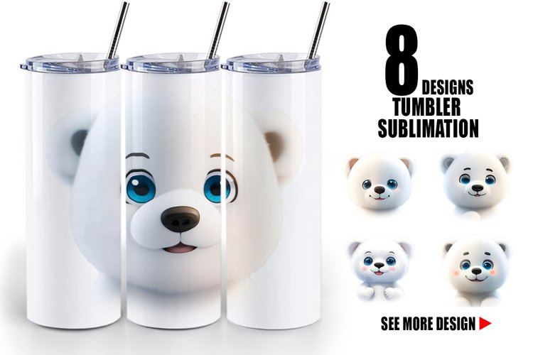 Polar Bear Clipart Image 6