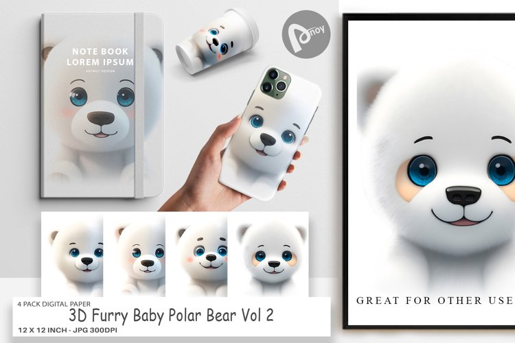 Polar Bear Clipart Image 17