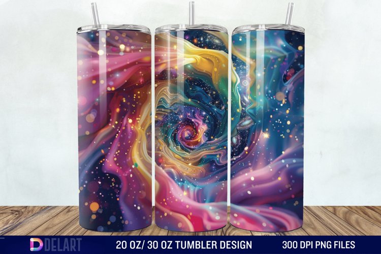 3d Galaxy Cartoon Through Wrap example image 1