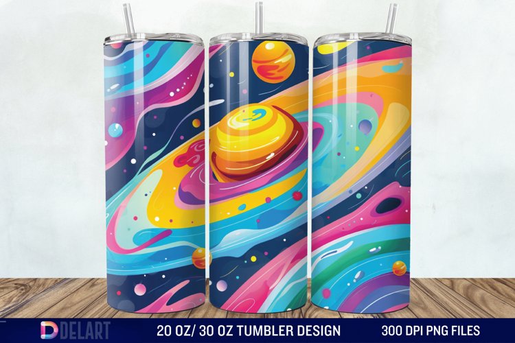 3d Galaxy Cartoon Through Wrap example image 1