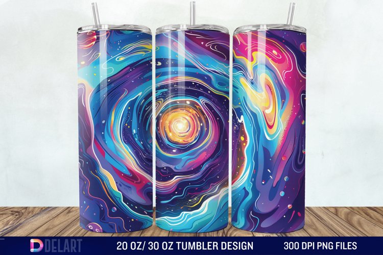 3d Galaxy Cartoon Through Wrap example image 1