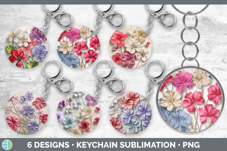 Keychain Sublimation Designs Image 7