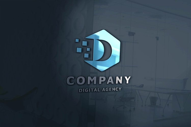 Digital Agency Letter D Logo example image 1