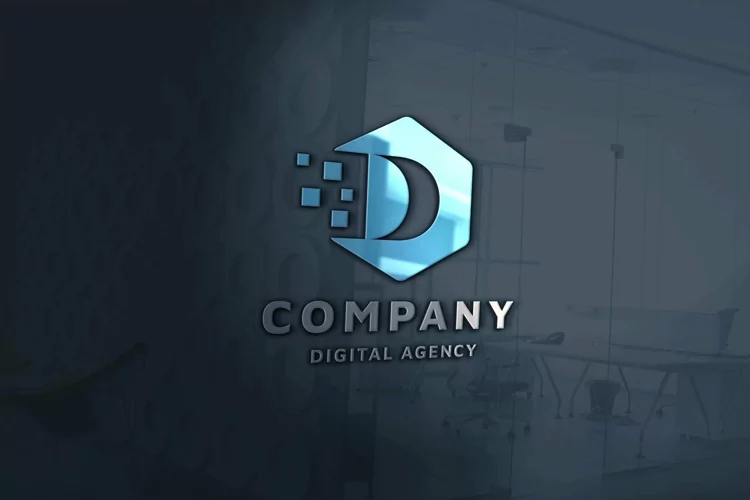 Digital Agency Letter D Logo