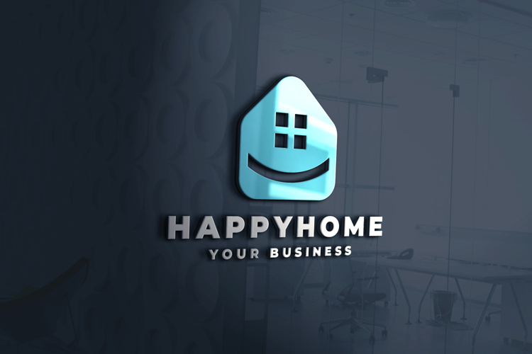 Happy Home Real Estate Logo