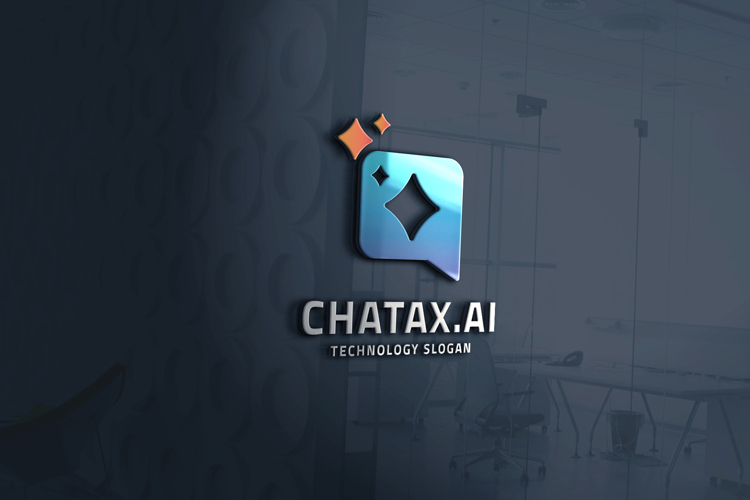 AI Chat Bubble Logo