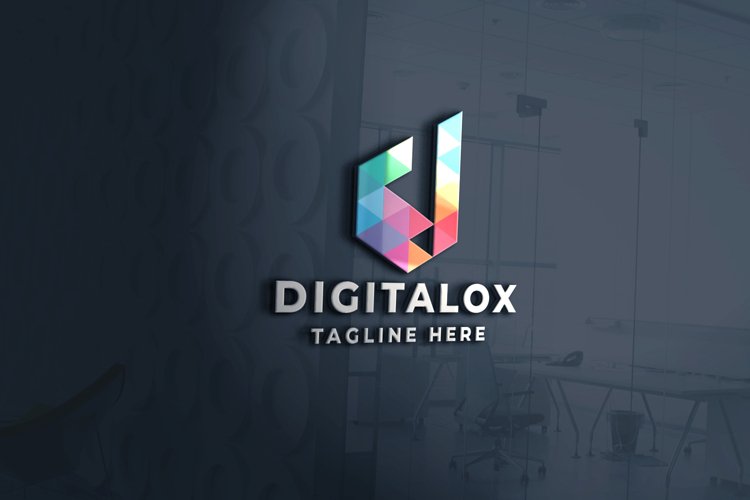 Digitalox Letter D Pro Logo Template