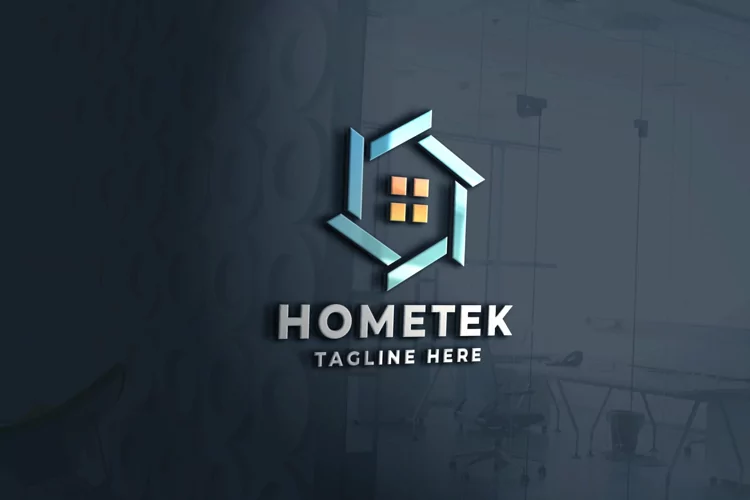 Hometek Real Estate Pro Logo Template