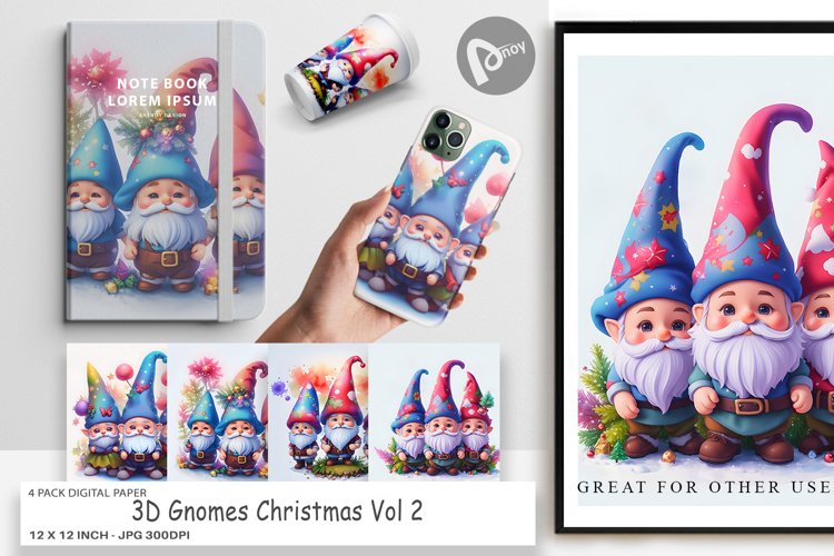Christmas Gnome Clipart Image 11