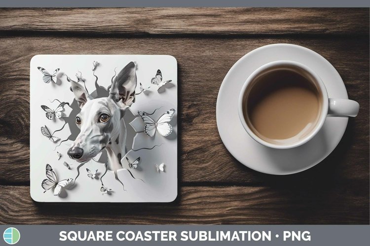 Gorgeous3D Square Coaster design.